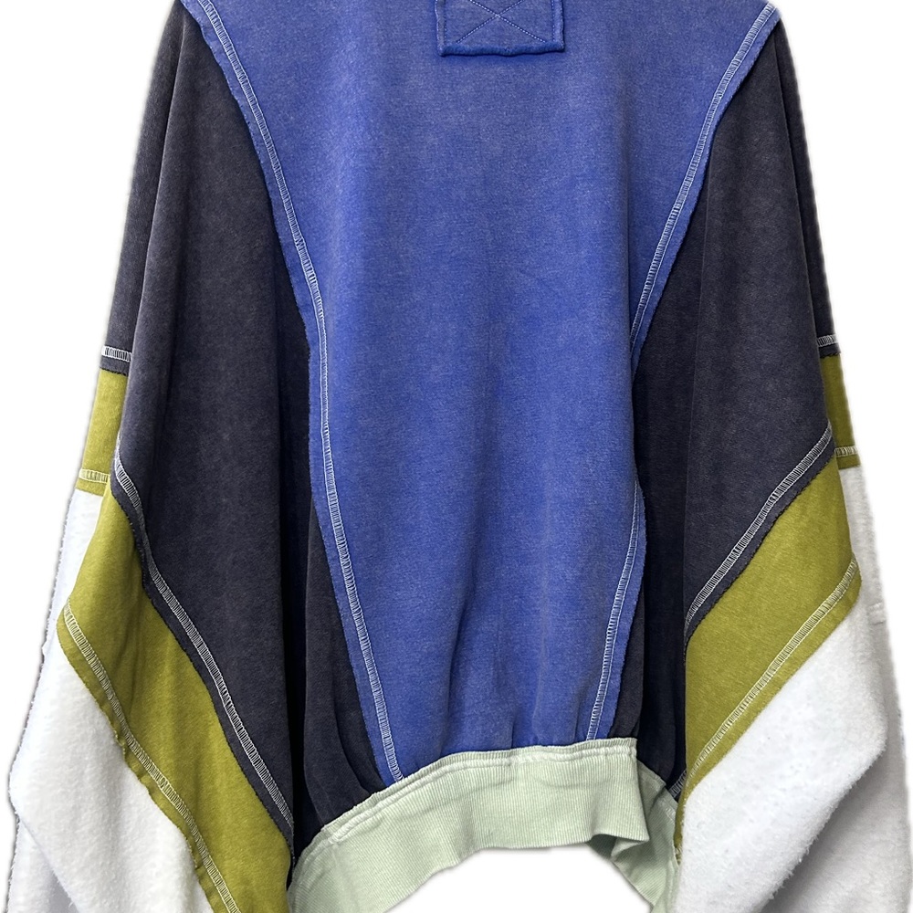 BUCKETLIST Multicolor Patchwork Bomber Jacket - image 3